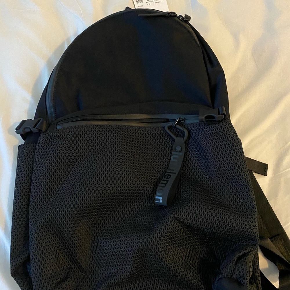 Lululemon all hours black backpack